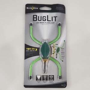 BugLit LED Micro Flashlight - Green